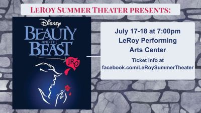 Beauty and the Beast flyer-summer theatrer